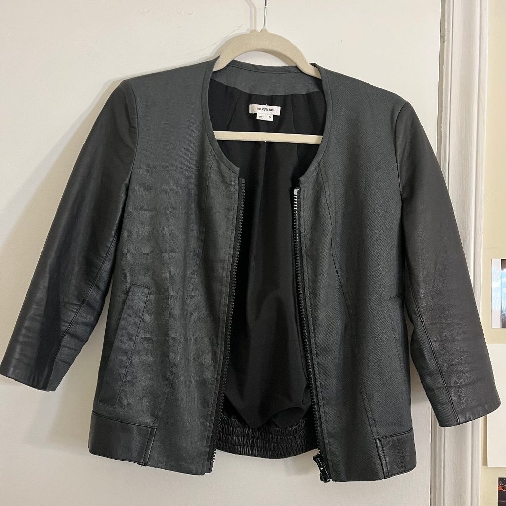 Helmut Lang motor jacket